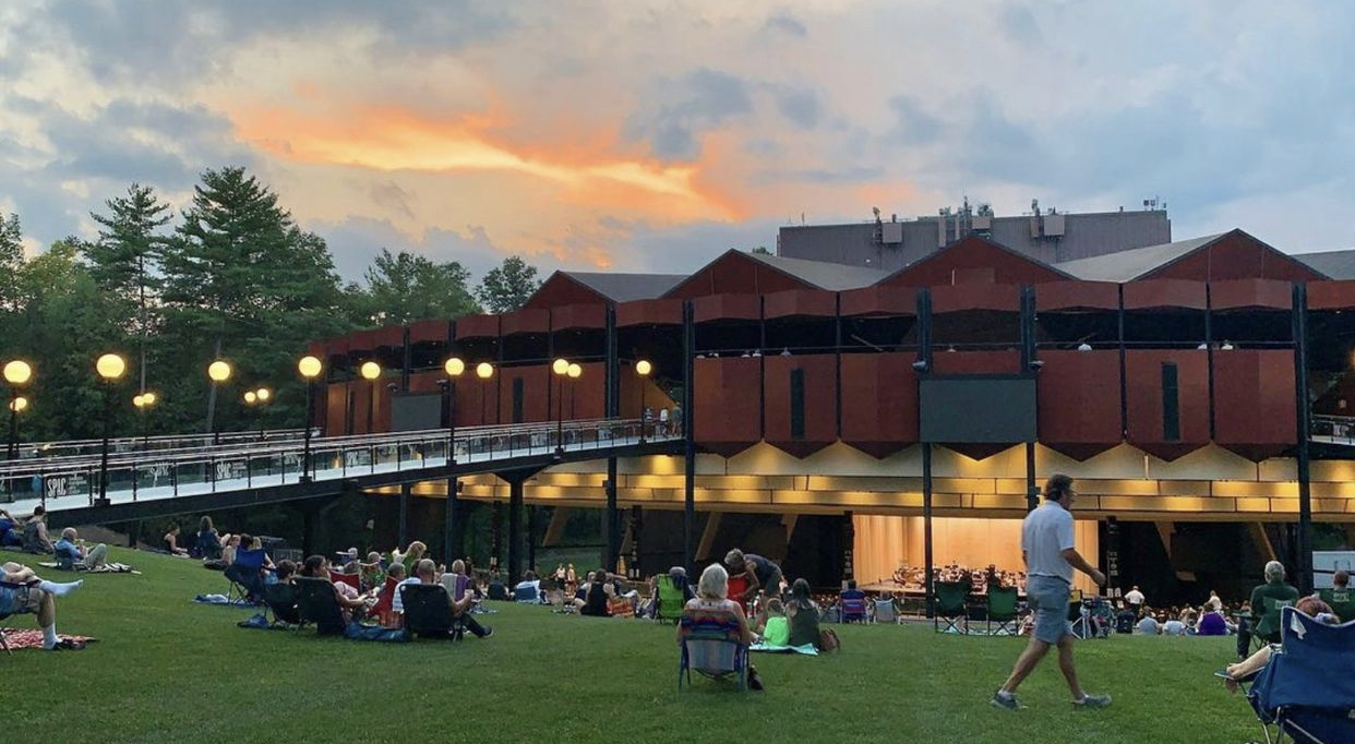 Concert at SPAC in Saratoga Spa State Park