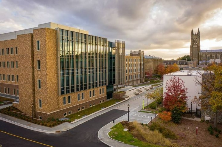The Wilkinson Building at Duke University in Durham, NC.