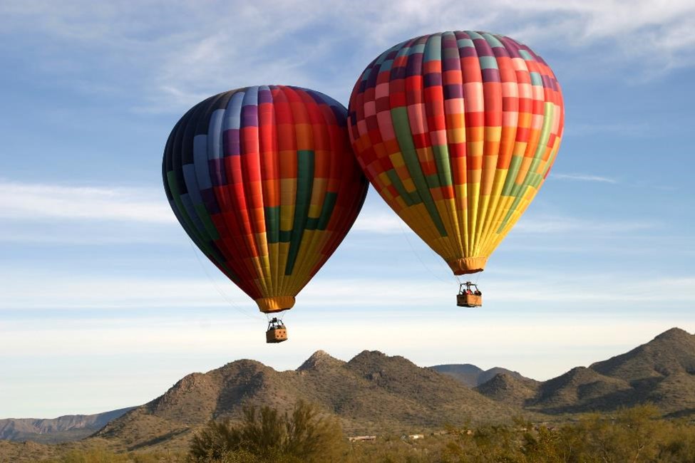 Hot air balloons in Phoenix, AZ