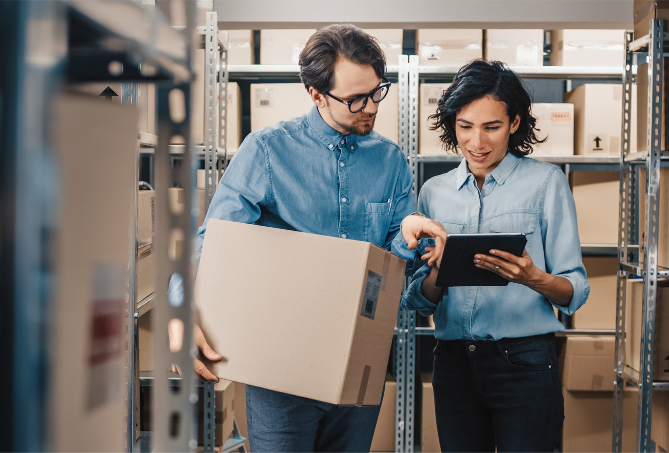 Logistics storage for growing distribution teams